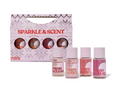 PINK Victoria's Secret Sparkle & Scent Shimmer Body Mist Set de 4 piezas